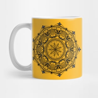 Polygonal mandala Mug